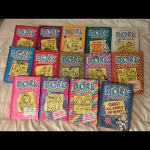 COMPLETE DORK DIARIES SET ( All hard back books)